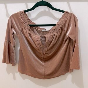 Charlotte Russe Off the Shoulder Top